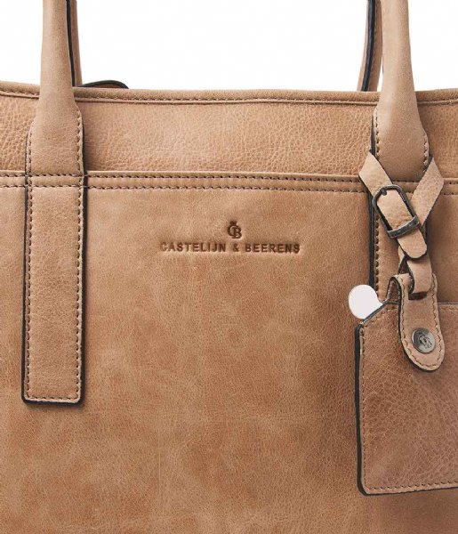 Castelijn & Beerens  Carisma Ladies Laptop Bag 15.6 Inch Beige (BE)